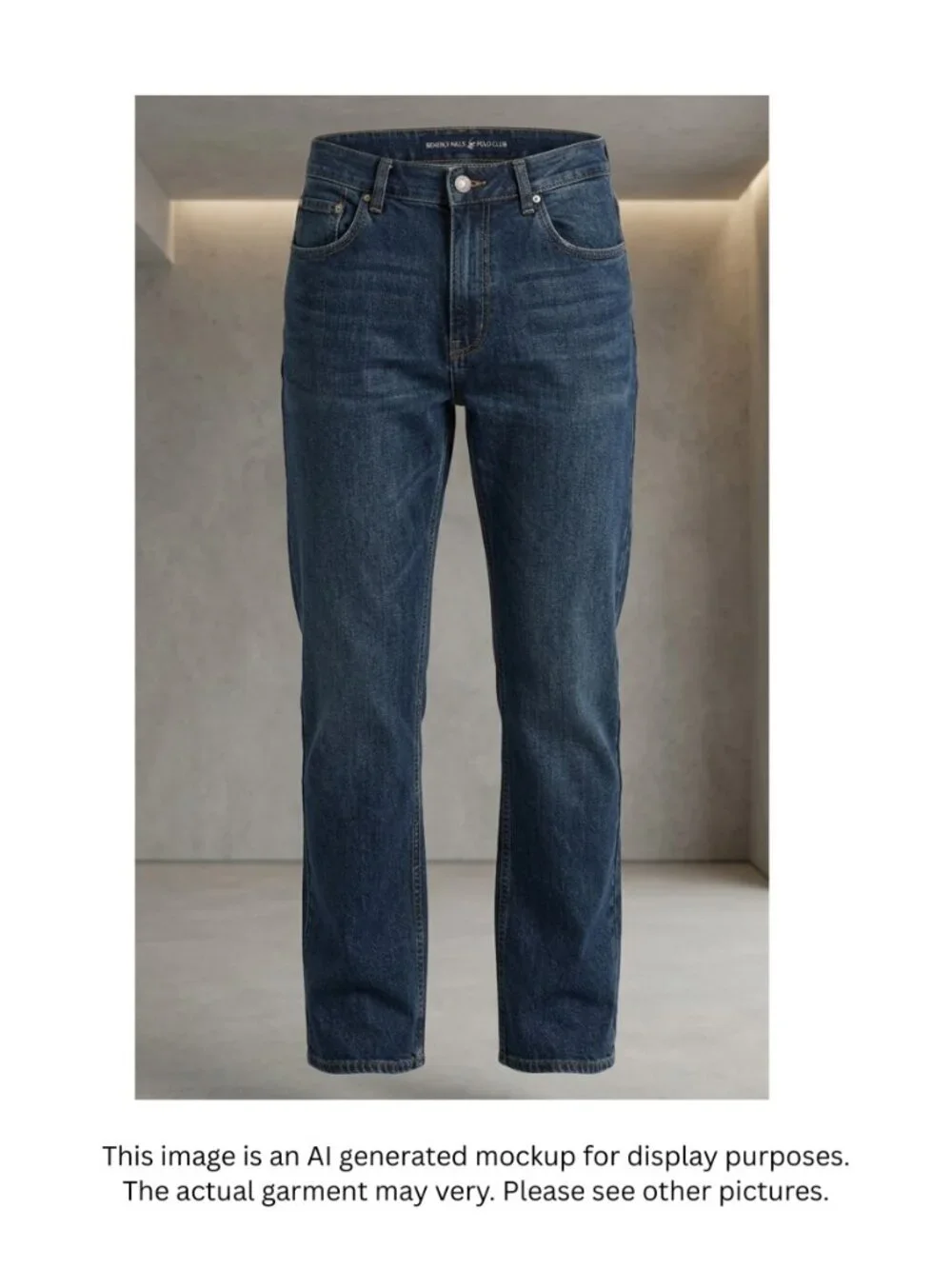 Beverly Hills Polo Club Men's Straight-Leg Jeans